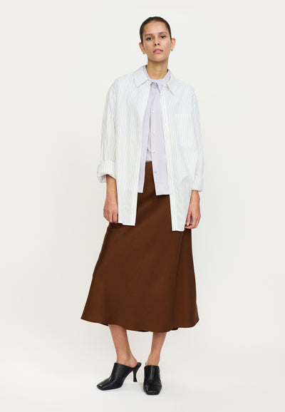 Soft Rebels SRUma Abia Midi Skirt Skirts & shorts 881 Downtown Brown