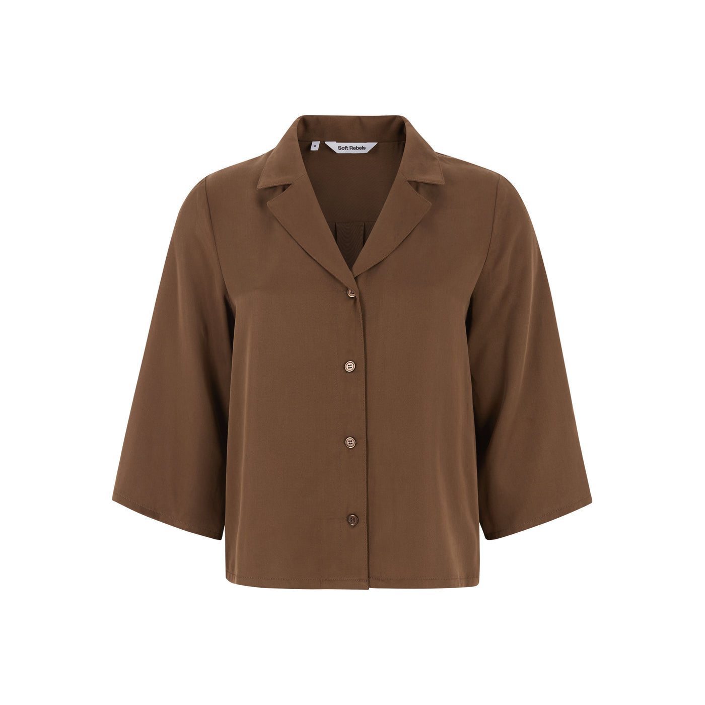 Soft Rebels SRUma Shirt Shirts & Blouse 881 Downtown Brown