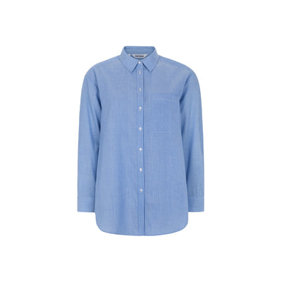 Soft Rebels SRVeronica Striped Shirt Shirts & Blouse 300 Striped Snow White and Ultramarine