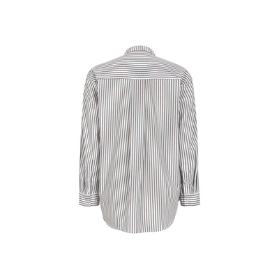 Soft Rebels SRVeronica Striped Shirt Shirts & Blouse 633 Stripe Snow White with Coffee Quartz