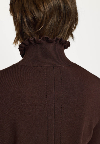 Soft Rebels SRVibe Knit Knitwear 664 Coffee Bean