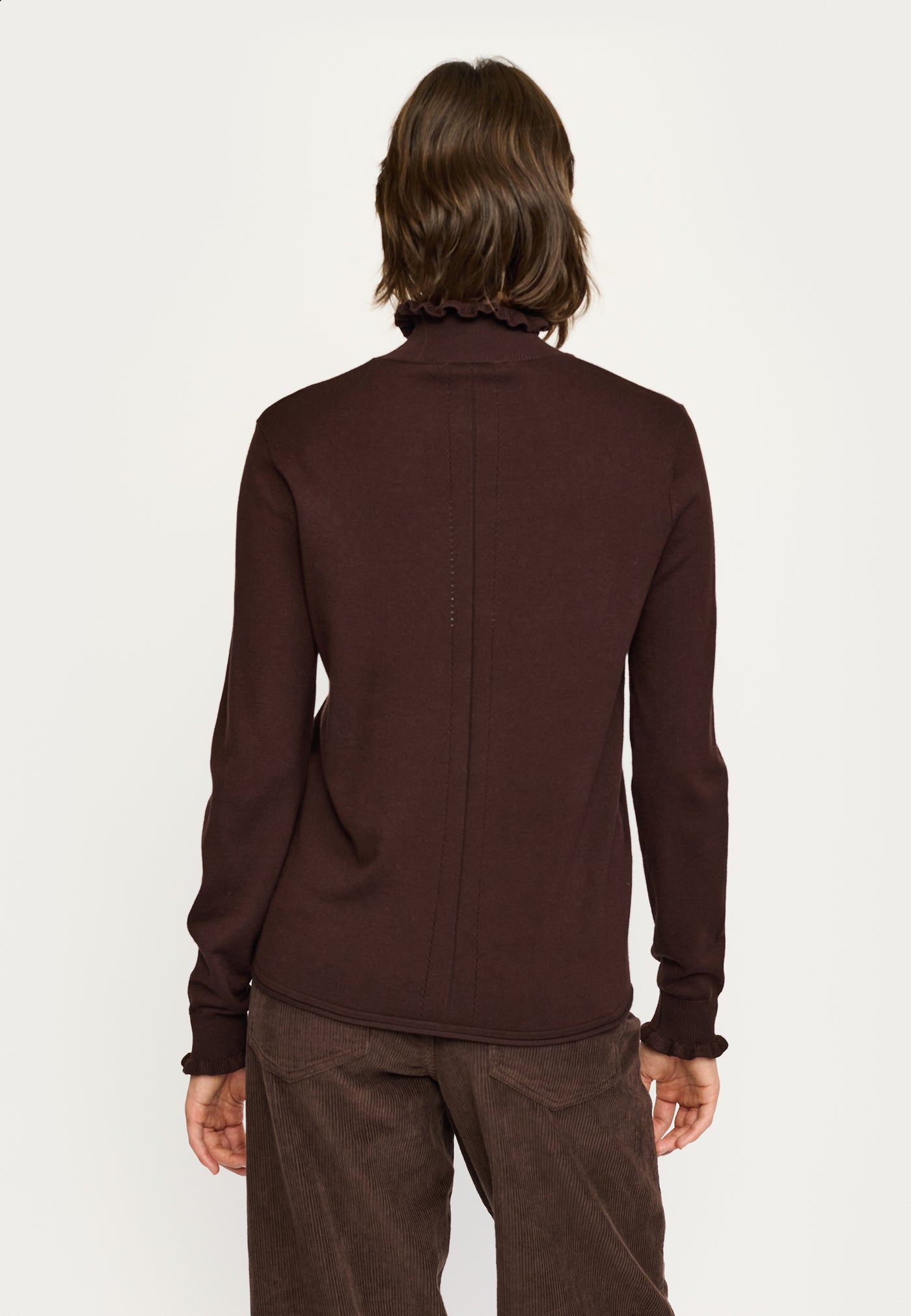 Soft Rebels SRVibe Knit Knitwear 664 Coffee Bean