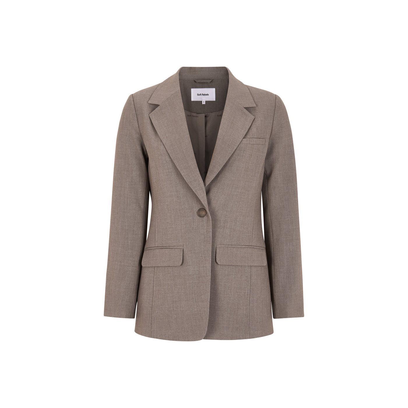 Soft Rebels SRVilja Blazer GRS Blazer 153 Coffee quartz