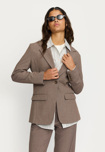 Soft Rebels SRVilja Blazer GRS Blazer 153 Coffee quartz