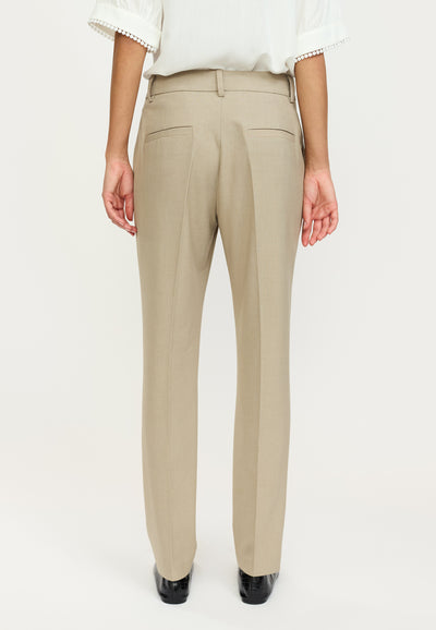 Soft Rebels SRVilja Mid Waist Pant GRS Pants 884 Greige