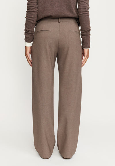Soft Rebels SRVilja Midwaist Loose Pant GRS Pants 153 Coffee quartz