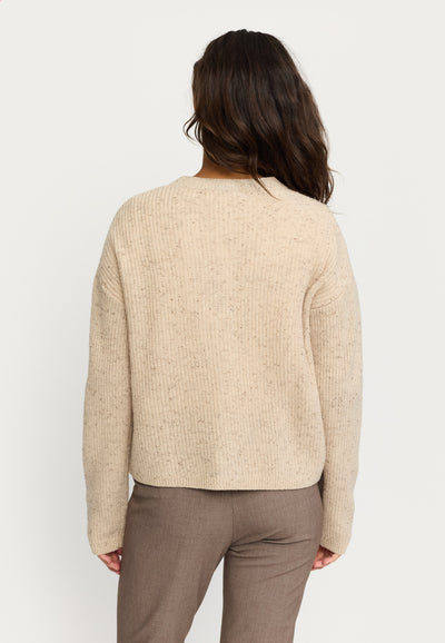 Soft Rebels SRWest Cardigan Knit Knitwear 654 Nomad