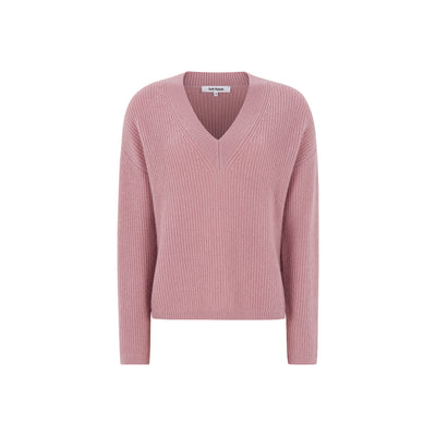 Soft Rebels SRWest V-neck Knit Knitwear 660 Zephyr melange