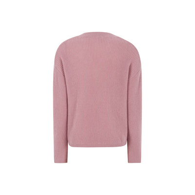 Soft Rebels SRWest V-neck Knit Knitwear 660 Zephyr melange
