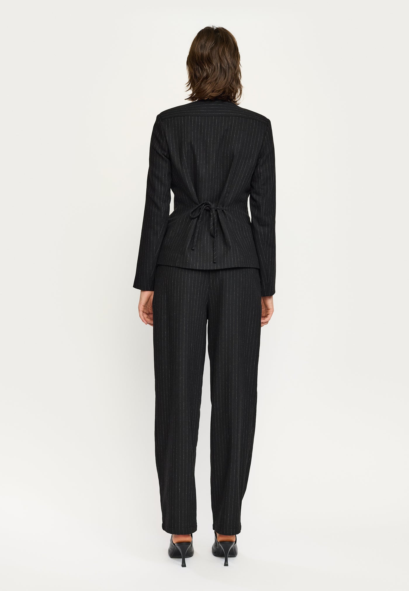 Soft Rebels SRYvonne Midwaist Loose Pant Pants 001 Black