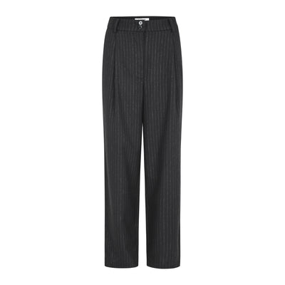 Soft Rebels SRYvonne Midwaist Loose Pant Pants 001 Black